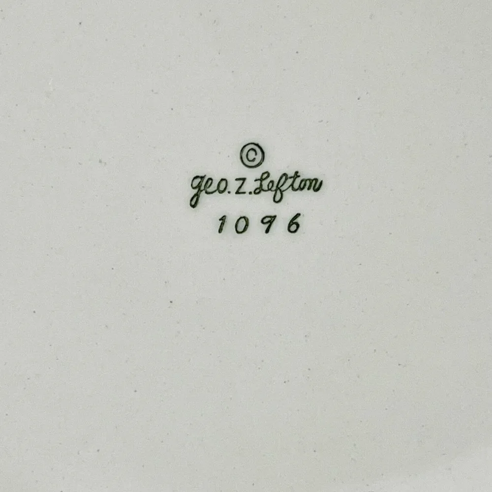 Vintage 1950's Geo Z.‎ Lefton Christmas Tree Plate 8